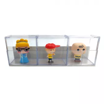 Kutije za figure - Mini Display Case Large Size With Card And Shelf