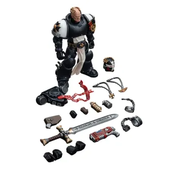 Akcione figure - Warhammer 40k Action Figure 1/18 Black Templar Emperor's Champion Bayard's Revenge