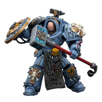 Akcione figure - Warhammer 40k Action Figure 1/18 Space Wolves Arjac Rockfist