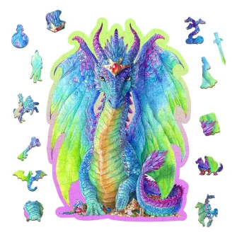 Društvene igre - Magnificent Dragon Wooden Puzzle M (150 Pieces)