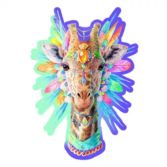 Društvene igre - Natty Giraffe Wooden Puzzle M (150 Pieces)