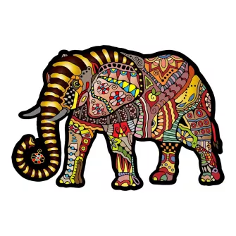 Društvene igre - Magic Elephant Wooden Puzzle M (150 Pieces)