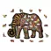 Magic Elephant Wooden Puzzle M (150 Pieces)