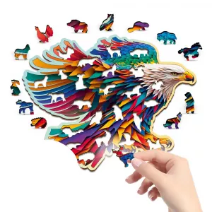 Bright Eagle Wooden Puzzle L (250 Pieces)
