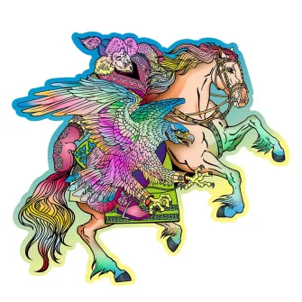 Društvene igre - Horse & Eagle Wooden Puzzle L (250 Pieces)