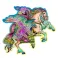 Horse & Eagle Wooden Puzzle L (250 Pieces)