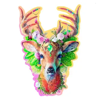 Društvene igre - Modish Deer Wooden Puzzle L (250 Pieces)