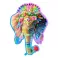Elegant Elephant Wooden Puzzle L (250 Pieces)