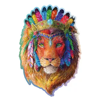 Društvene igre - Mystic Lion Wooden Puzzle XL (505 Pieces)