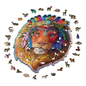 Mystic Lion Wooden Puzzle XL (505 Pieces)