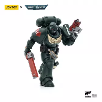 Akcione figure - Warhammer 40k Action Figure 1/18 Dark Angels Intercessors Sergeant Rakiel