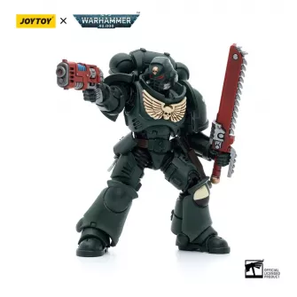 Akcione figure - Warhammer 40k Action Figure 1/18 Dark Angels Intercessors Sergeant Caslan