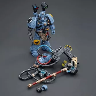 Akcione figure - Warhammer 40k Action Figure 1/18 Space Wolves Iron Priest Jorin Fellhammer