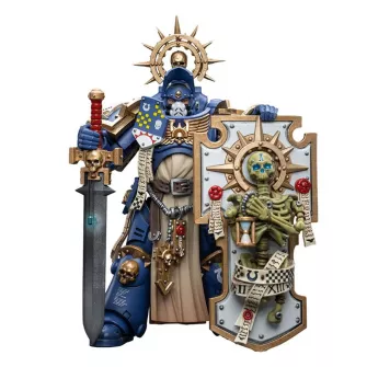 Akcione figure - Warhammer 40k Action Figure 1/18 Ultramarines Primaris Captain with Relic Shield and Power Sword