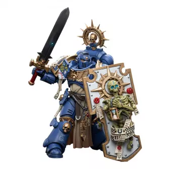 Akcione figure - Warhammer 40k Action Figure 1/18 Ultramarines Primaris Captain with Relic Shield and Power Sword