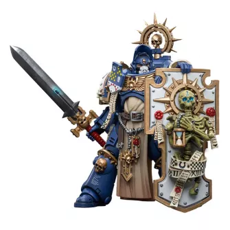 Akcione figure - Warhammer 40k Action Figure 1/18 Ultramarines Primaris Captain with Relic Shield and Power Sword