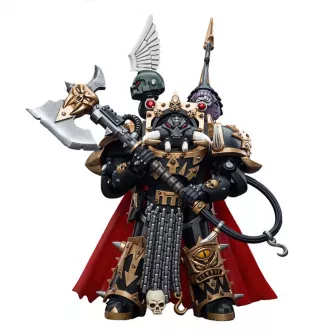 Akcione figure - Warhammer 40k Action Figure 1/18 Chaos Space Marines Black Legion Chaos Lord in Terminator Armour
