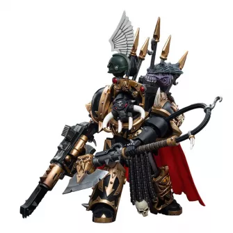 Akcione figure - Warhammer 40k Action Figure 1/18 Chaos Space Marines Black Legion Chaos Lord in Terminator Armour
