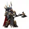 Warhammer 40k Action Figure 1/18 Chaos Space Marines Black Legion Chaos Lord in Terminator Armour