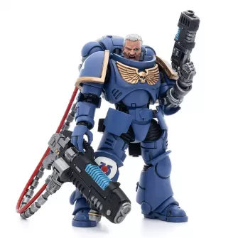 Akcione figure - Warhammer 40k Action Figure 1/18 Ultramarines Hellblasters Sergeant Ulaxes