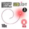 DIP Leds - Red - 3mm (pack x10)