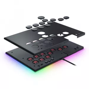 Retro periferije - Kitsune - All-Button Optical Arcade Controller For PS5 and PC