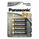 Panasonic baterije LR6EPS/4BP -AA 4kom 3+1F Alkaline Every