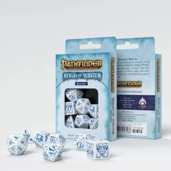 Merchandise razno - Pathfinder Reign of Winter Dice Set