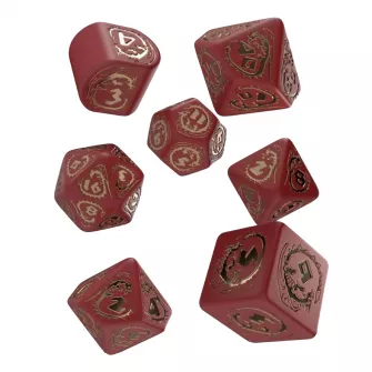 Merchandise razno - Dragons Modern Dice Set: Ruby
