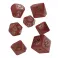 Dragons Modern Dice Set: Ruby