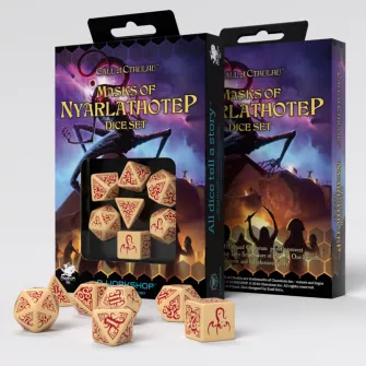 Merchandise razno - Call of Cthulhu Masks of Nyarlathotep Dice set