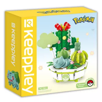 Kockice za sklapanje - Pokemon Brick - Bulbasaur Bonsai (QM-K20220)