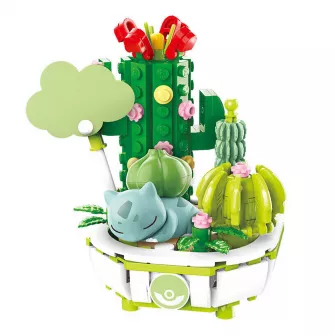 Kockice za sklapanje - Pokemon Brick - Bulbasaur Bonsai (QM-K20220)
