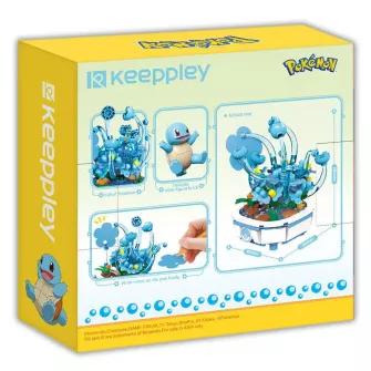 Kockice za sklapanje - Pokemon Brick - Squirtle Bonsai (QM-K20219)