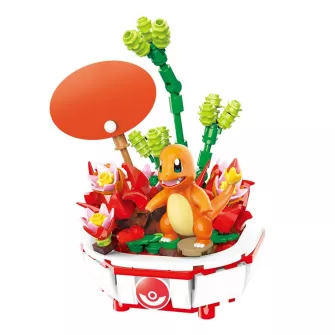 Kockice za sklapanje - Pokemon Brick - Charmader Bonsai (QM-K20218)