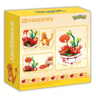 Kockice za sklapanje - Pokemon Brick - Charmader Bonsai (QM-K20218)