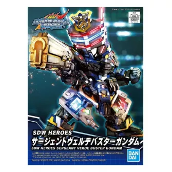 Plastične makete - Gundam - SDW Heroes Sergeant Verde Buster Gundam