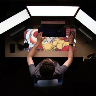 Podloge za miševe - One Punch Man Saitama Mouse Pad
