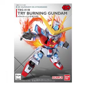 Makete - Gundam - SD Gundam EX-Standard 011 Try Burning Gundam
