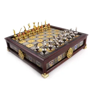 Harry Potter - Quidditch Chess Set (Gold & Silver)