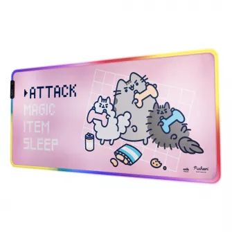 Podloge za miševe - Pusheen Led XXL Mouse Pad