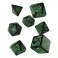 Call of Cthulhu 7th Edition Black & green Dice Set