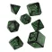 Call of Cthulhu 7th Edition Black & green Dice Set