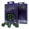 Call of Cthulhu 7th Edition Black & green Dice Set