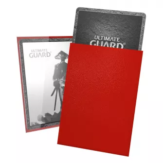 Oprema za kolekcionarske kartice - Ultimate Guard Katana Sleeves Japanese Size Red (60)