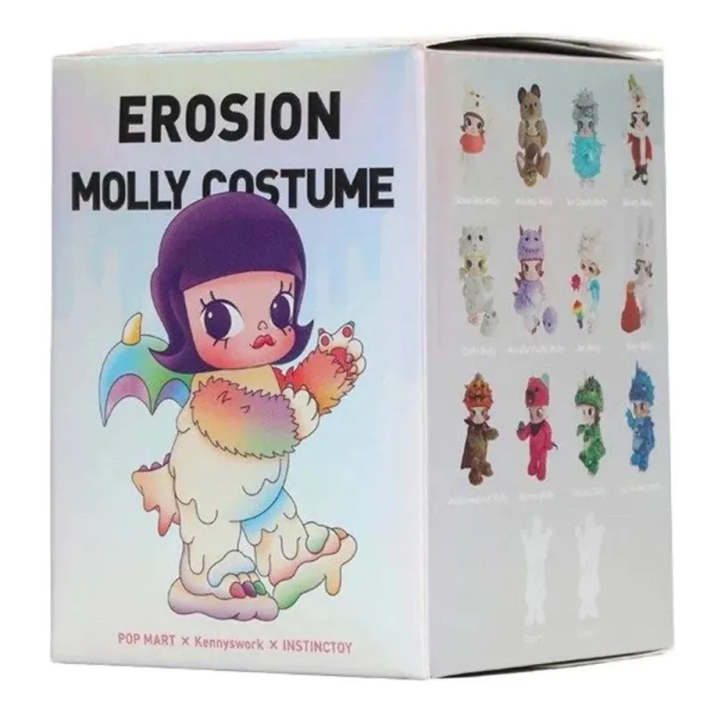 POP MART Molly X INSTINCTOY – Erosion Costume – Action Figure In Scatola (Sigillata)