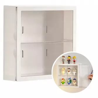 Kutije za figure - Wall Mounted Display Box (White)