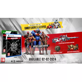 Playstation 5 igre - PS5 Suicide Squad: Kill the Justice League - Deluxe Edition