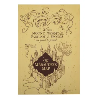 Notesi i olovke - Harry Potter - Marauder's Map Notebook