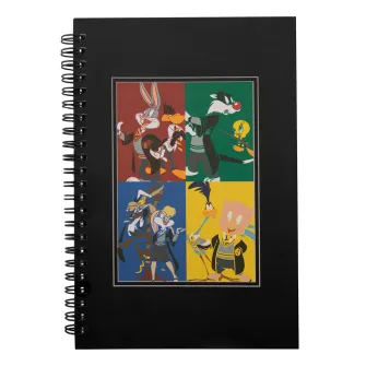 Notesi i olovke - Harry Potter - Looney Tunes Hogwarts Houses Notebook